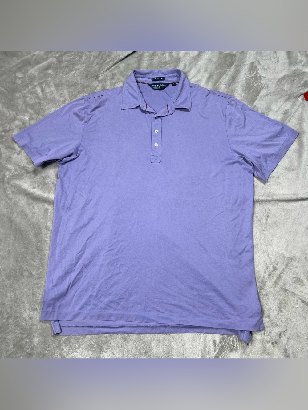 Vintage Polo Golf Ralph Lauren Lisle Polo Mens XL Blue Stretch Performance